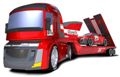 Silverlit Racing Team 2 in 1 RC speelgoed Vrachtwagen + Auto 