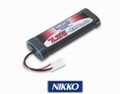 Nikko 7.2V 2200 mAh NiMH accu battery pack met stekker 